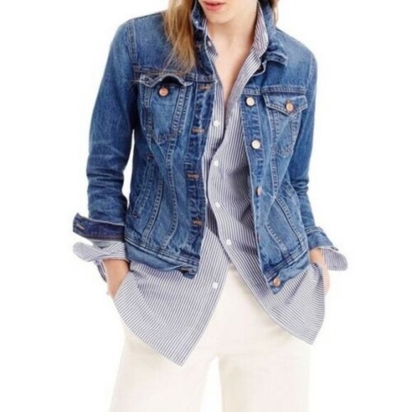 J. Crew Jackets & Blazers - J. Crew Denim Jean Jacket 02661